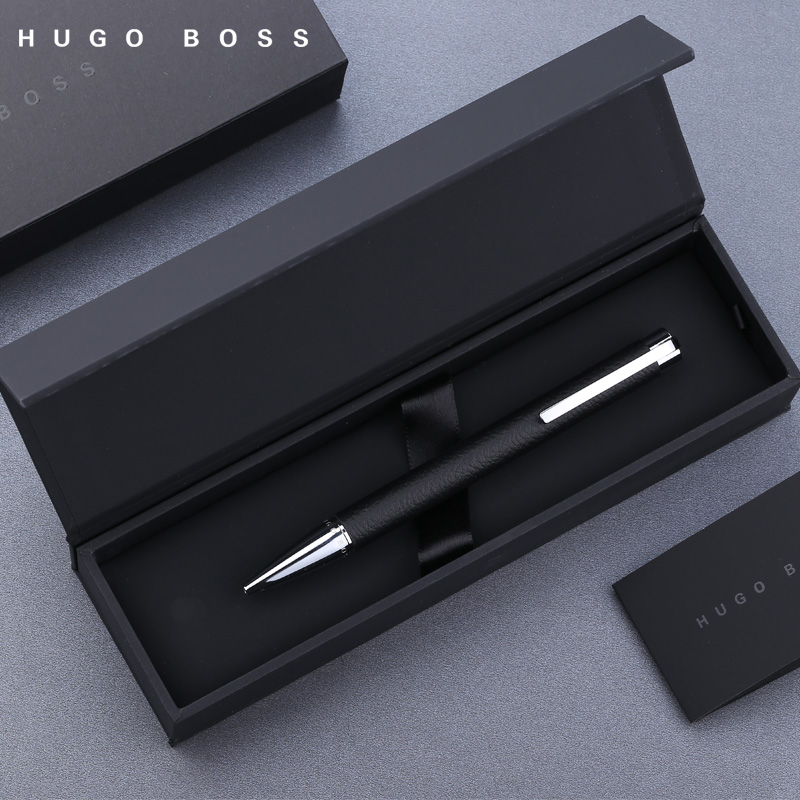 进口HUGO BOSS故事系列圆珠笔 金属原子笔 高端办公商务礼品文具